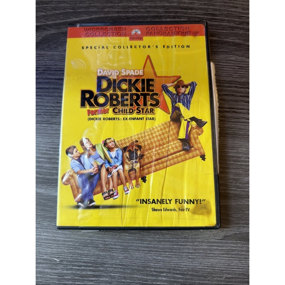 Dickie Roberts Former Child Star DVD David Spade Mary McCormack Widescreen 2003